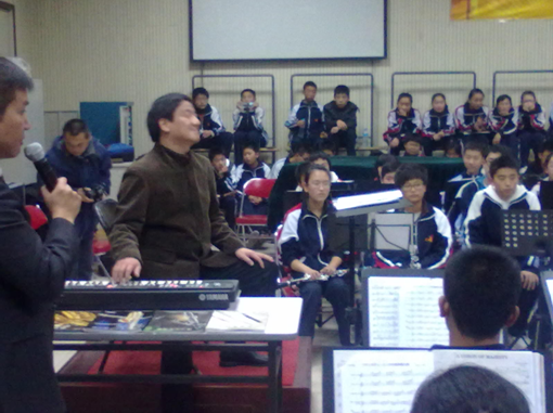 北京109中学BG大游示范乐团大师班活动圆满结束