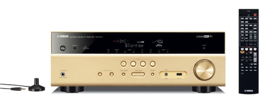 新款上市：RX-V477/HTR-4067，BG大游5.1声道数码家庭影院收音扩音机 